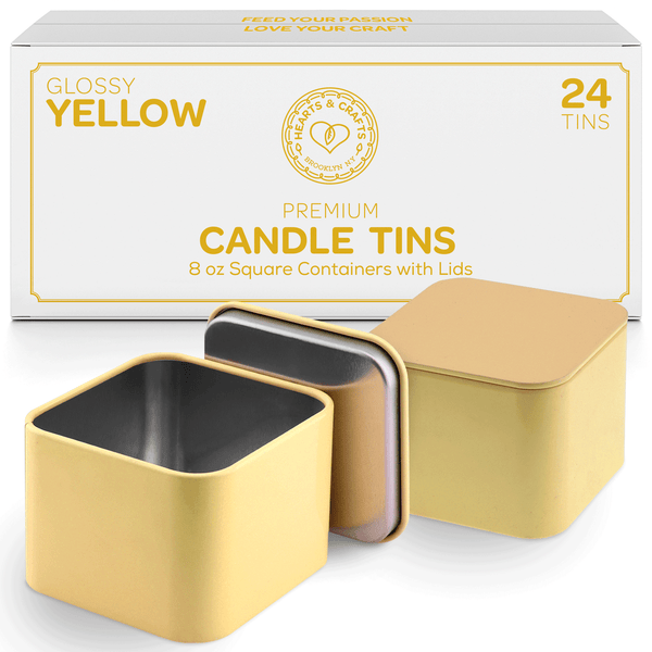 Empty Tins for Candle Making Decorative Candle Tins Wholesale Candle Tins 8  Oz - China Candle Tin Box and Candle Tin Can price